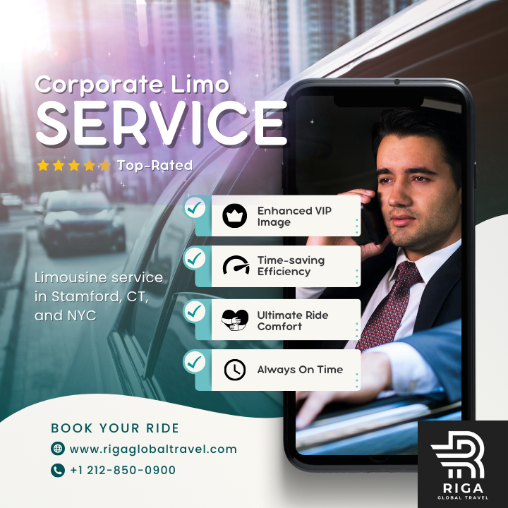 corporate limo services ad